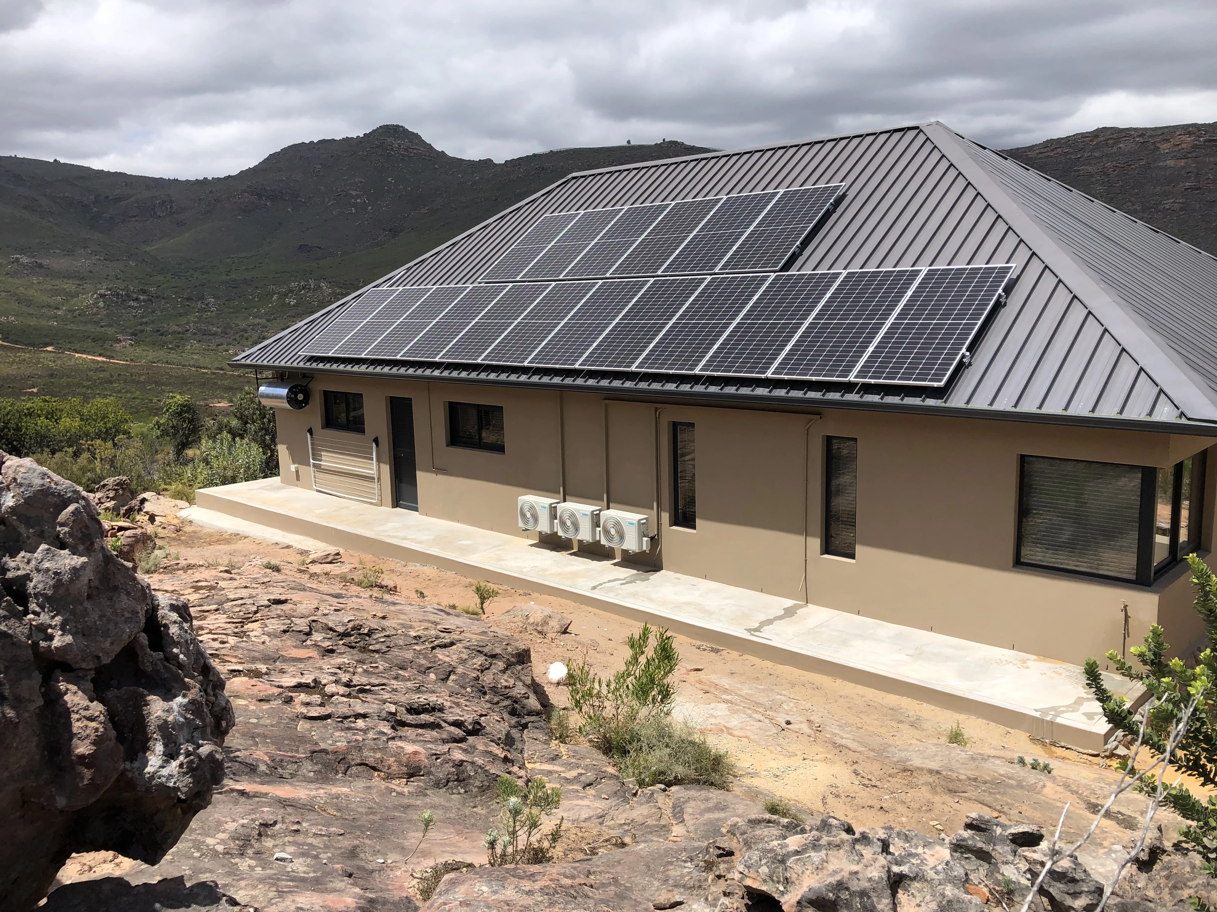 Solar-Directs completed solar installation project in the Western Cape.