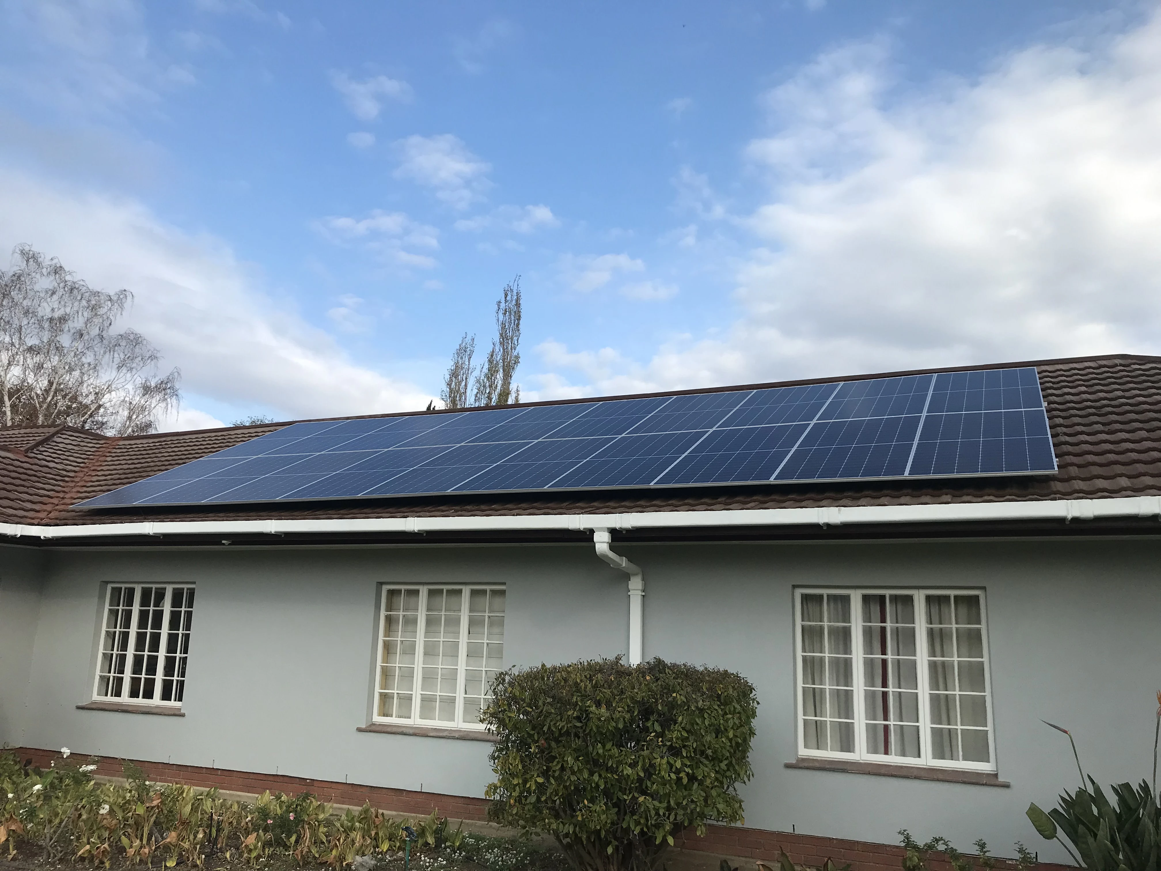 Solar-Directs completed solar installation project in the Western Cape.